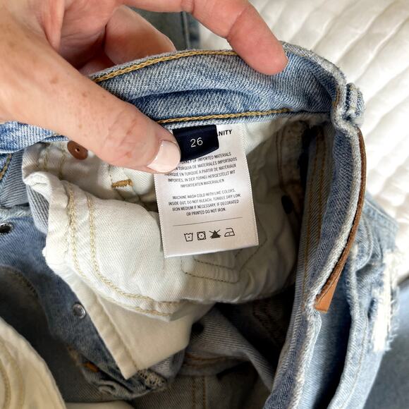 CITIZENS OF HUMANITY Emerson Jean‎ Slushie On Size 26 Boyfriend Low Rise Slouchy - Picture 16 of 16